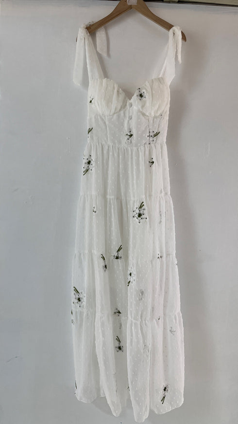Summer Floral Maxi Long Dress